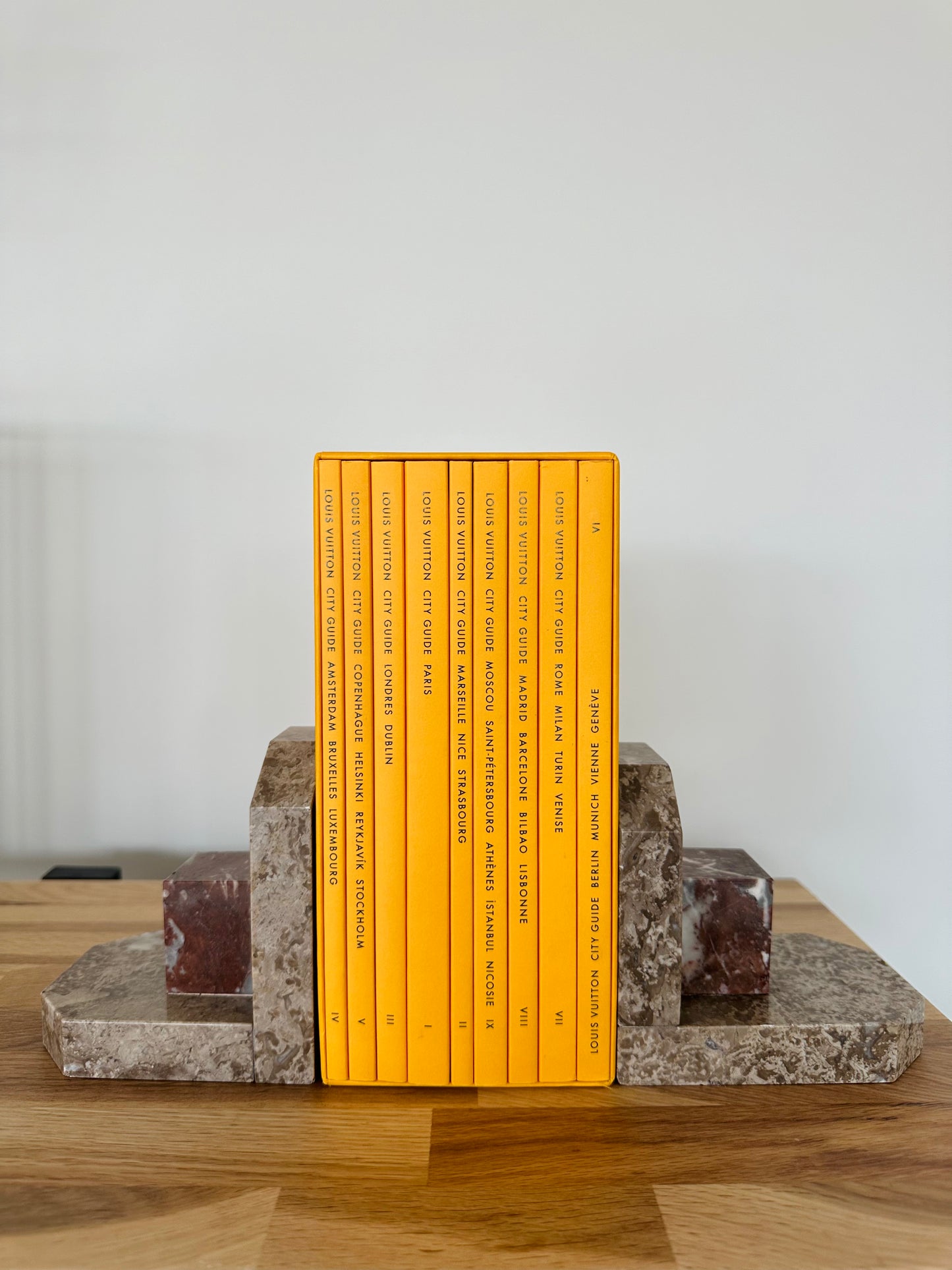 Set de 2 serre-livres en marbre - Les Choses Particulières