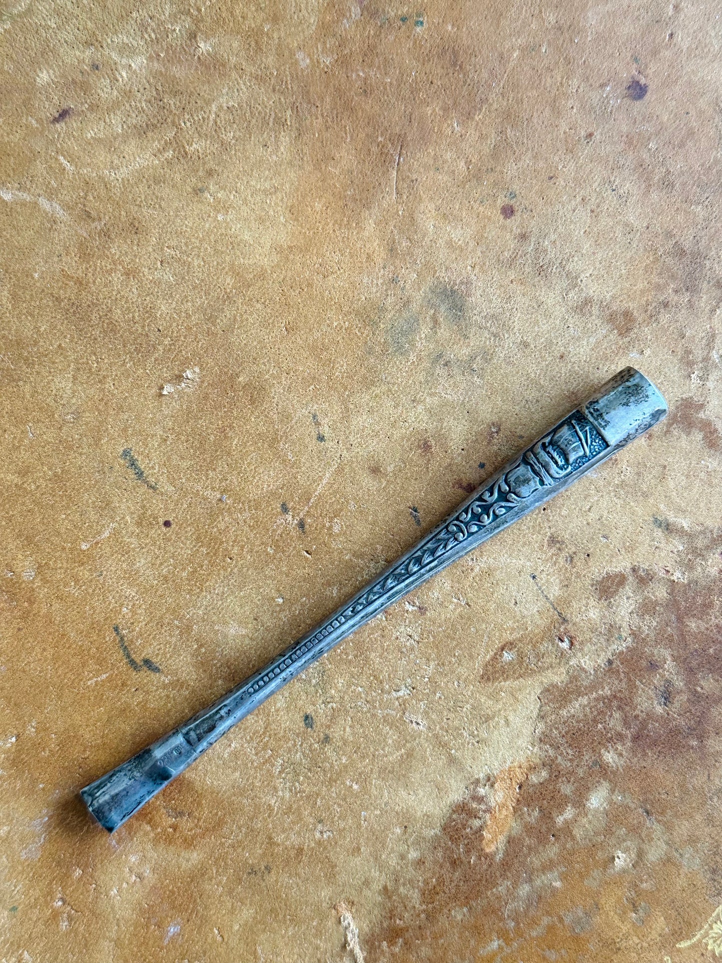 Porte cigarette vintage en argent massif - Les Choses Particulières