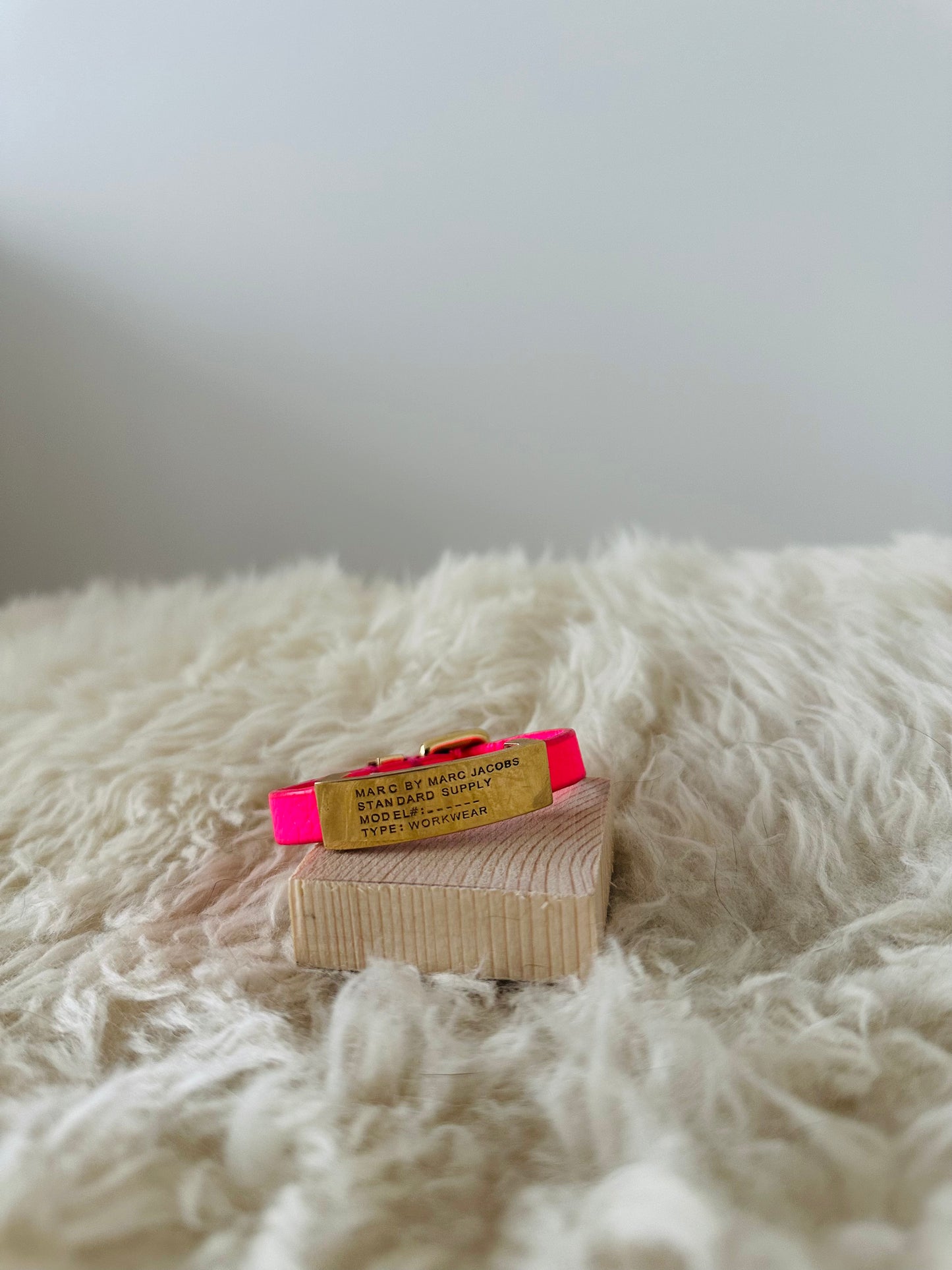 Bracelet Marc Jacobs en cuir - Les Choses Particulières