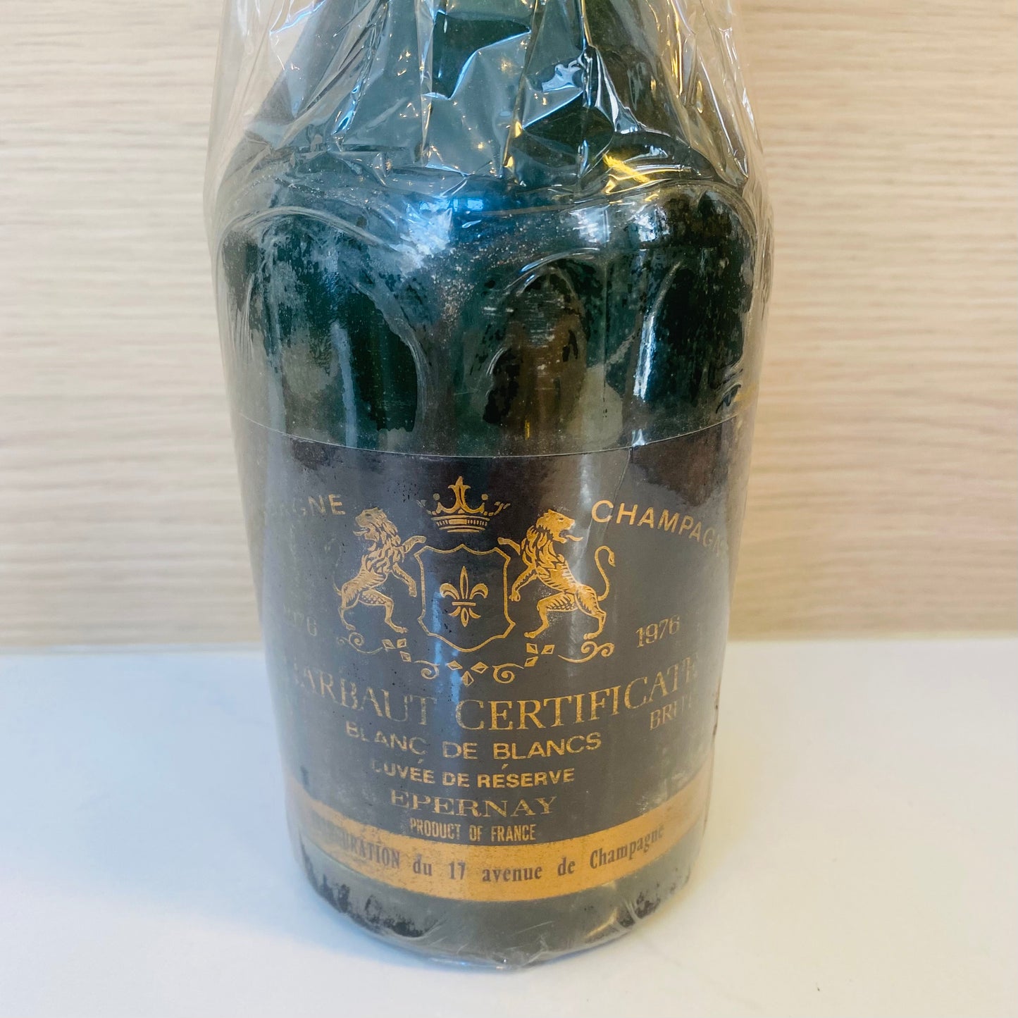 Champagne Charbaut 1976 Blanc de blancs - Les Choses Particulières