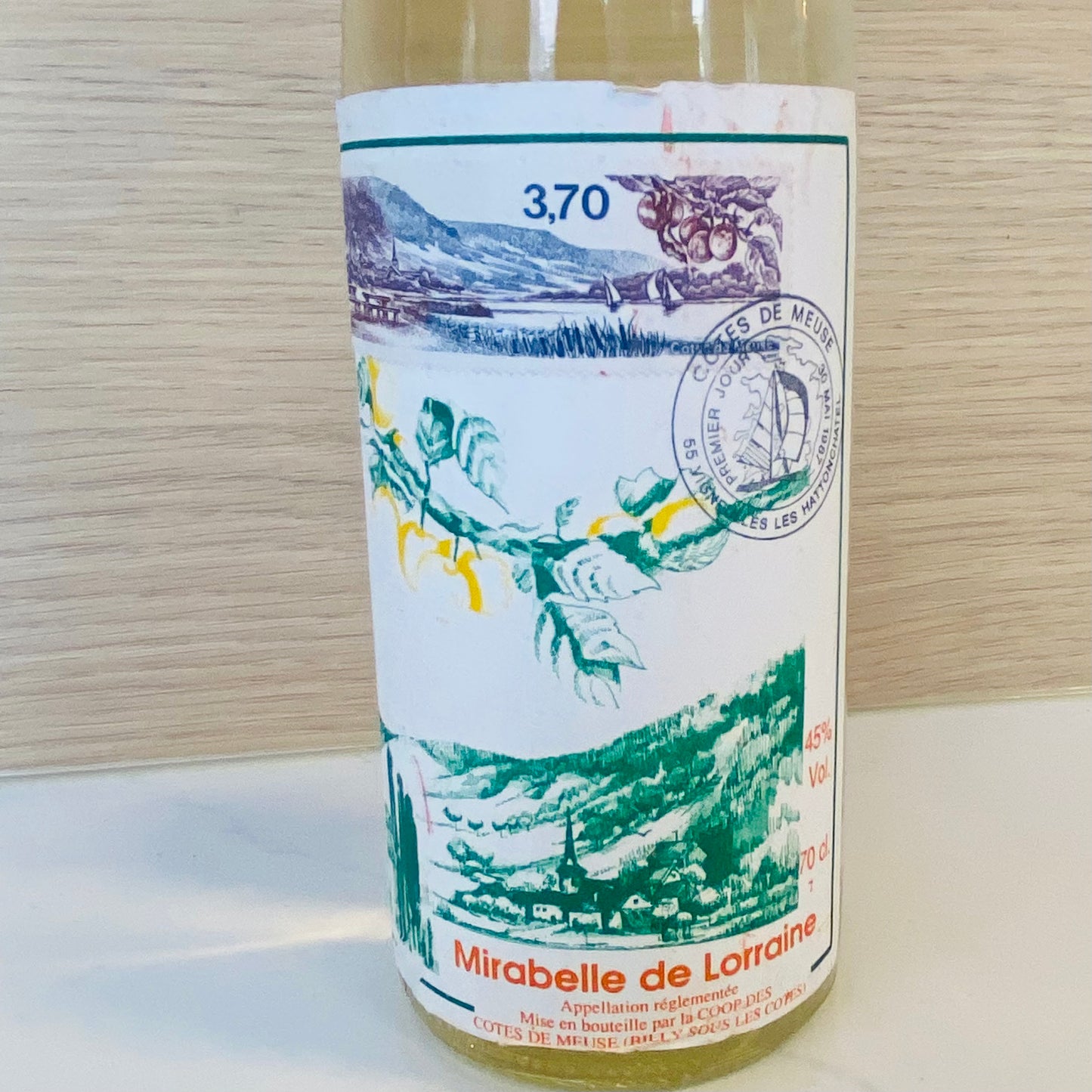 Eau-de-vie AOC Mirabelle de Lorraine 1987 - Les Choses Particulières