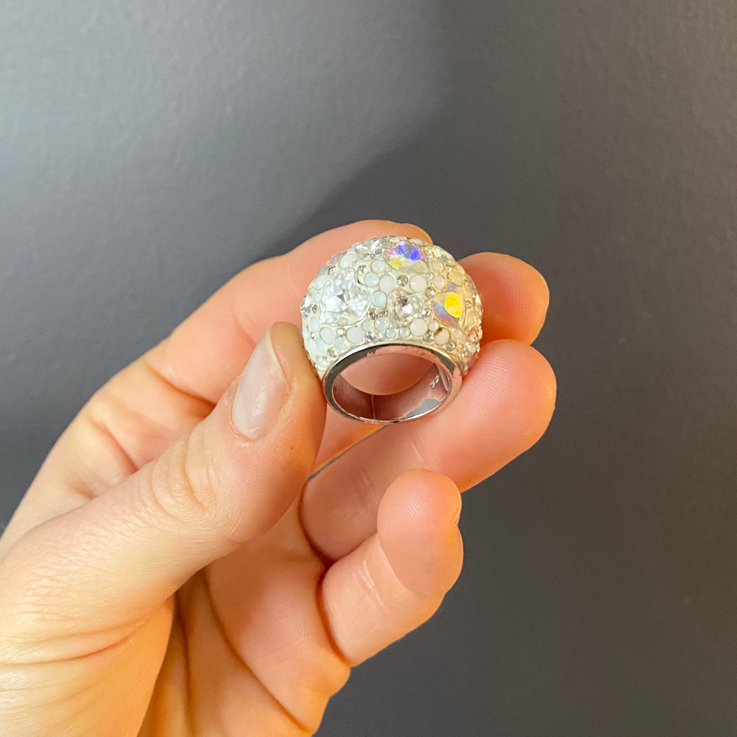 Bague cœurs Swarovski - Les Choses Particulières