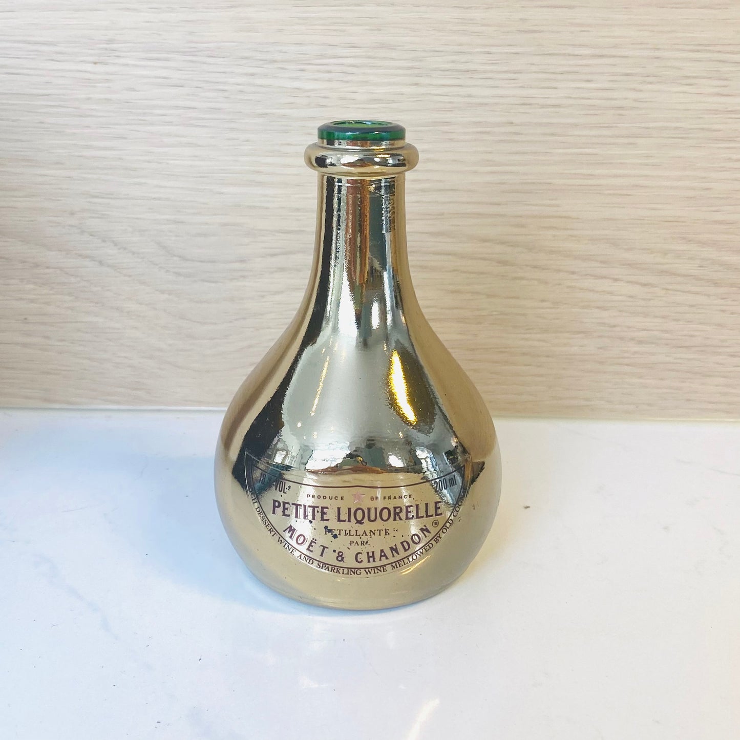 RARE Petite Liquorelle dorée vide Moët & Chandon - Les Choses Particulières