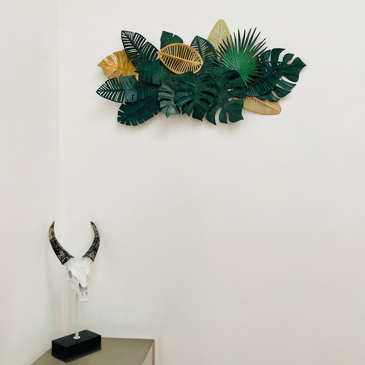 Décoration murale aux motifs végétaux - Les Choses Particulières