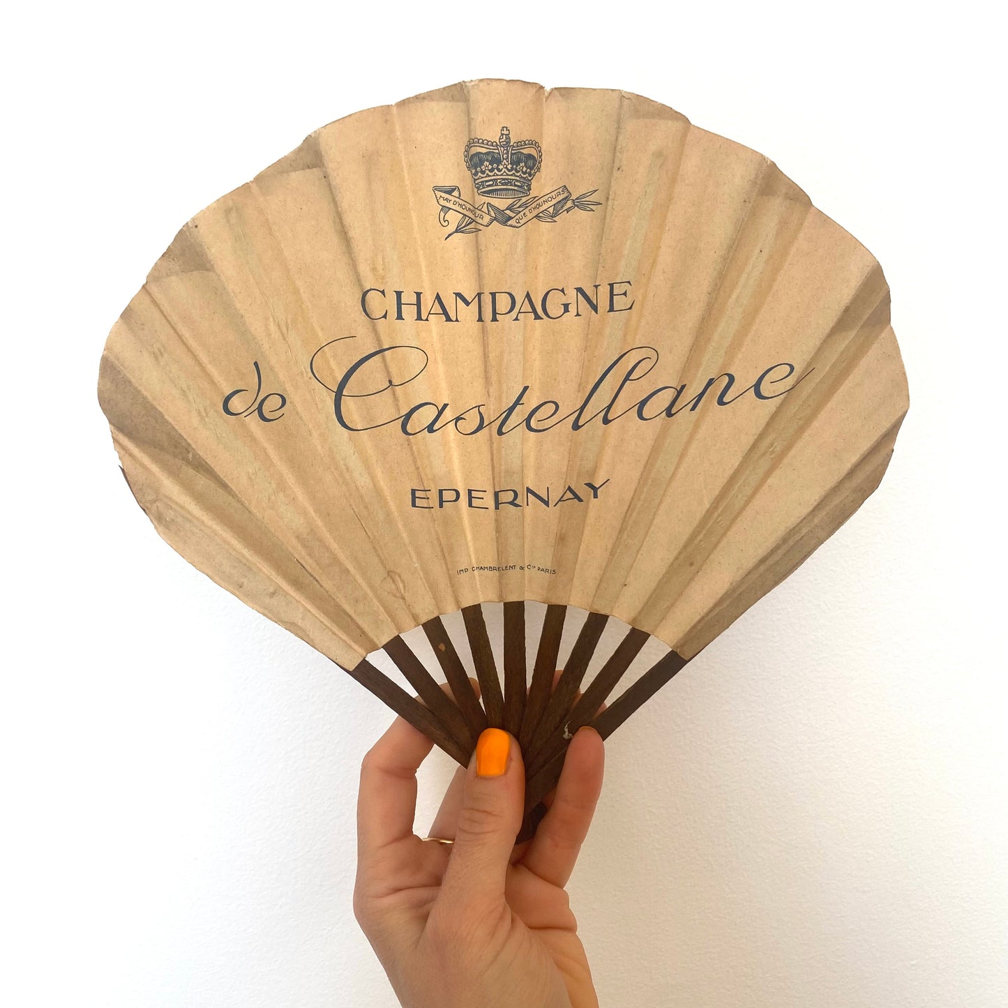 Éventail ancien - Castellane - Les Choses Particulières