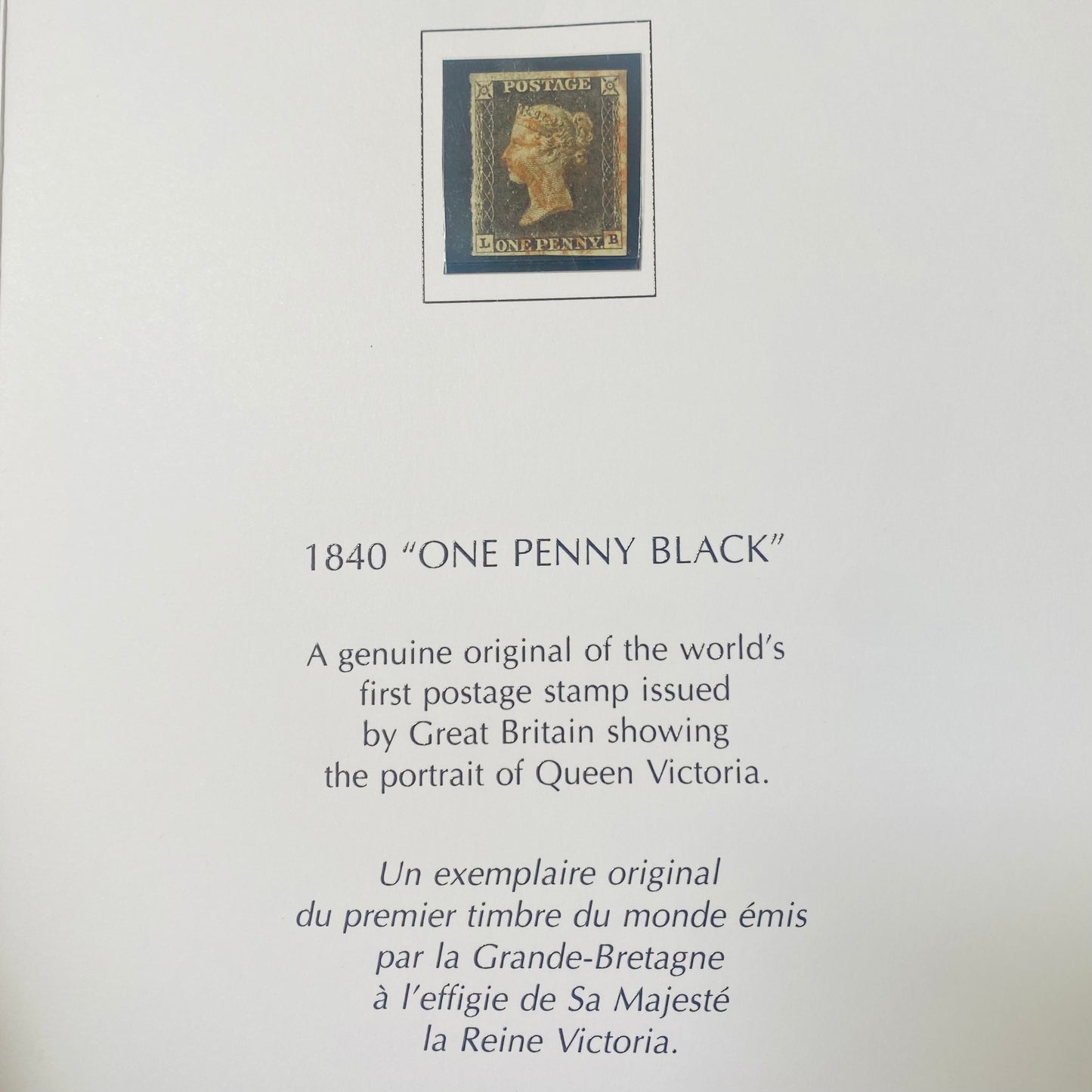 Penny black - Les Choses Particulières