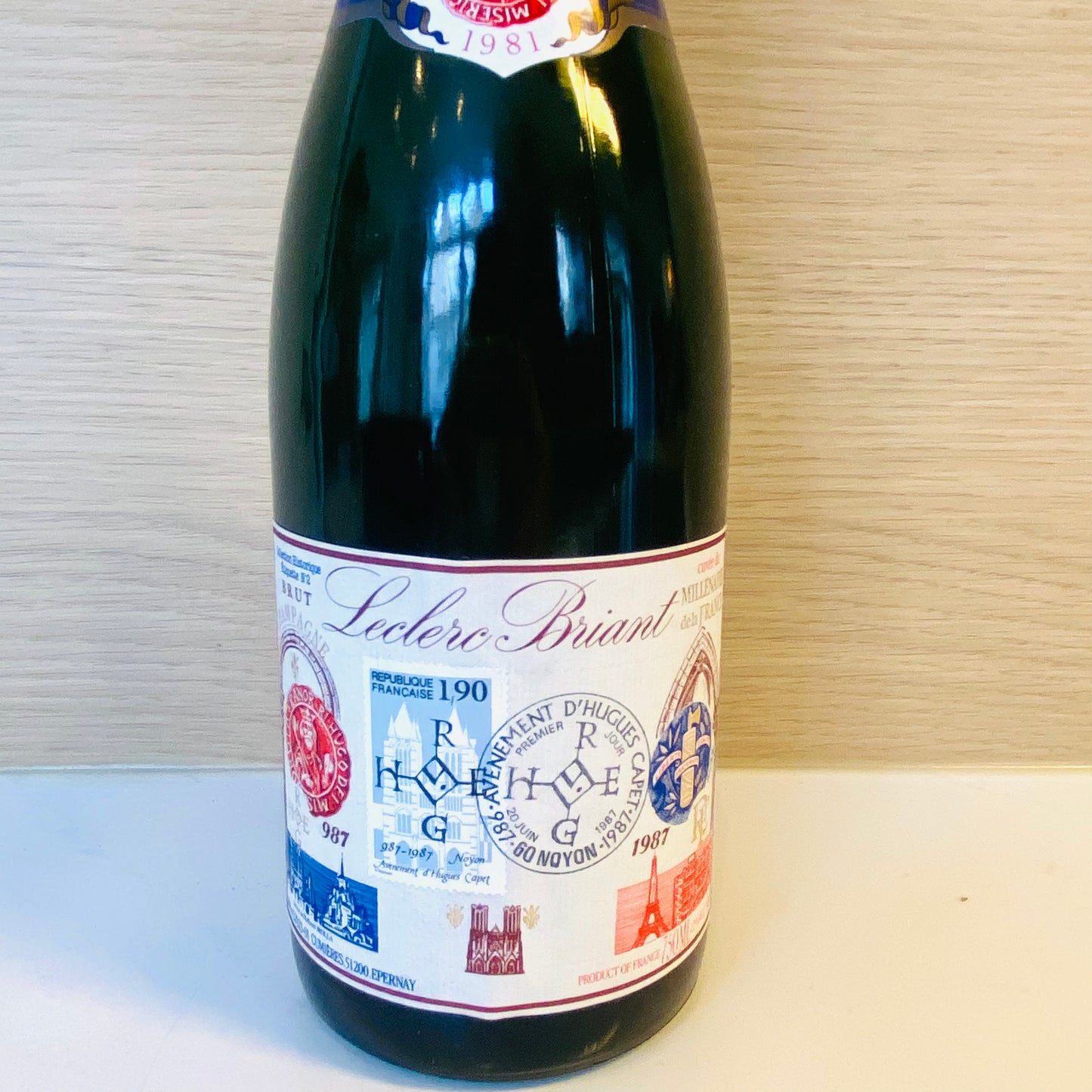 Cuvée du millénaire 1981 Champagne Leclerc Briant - Les Choses Particulières